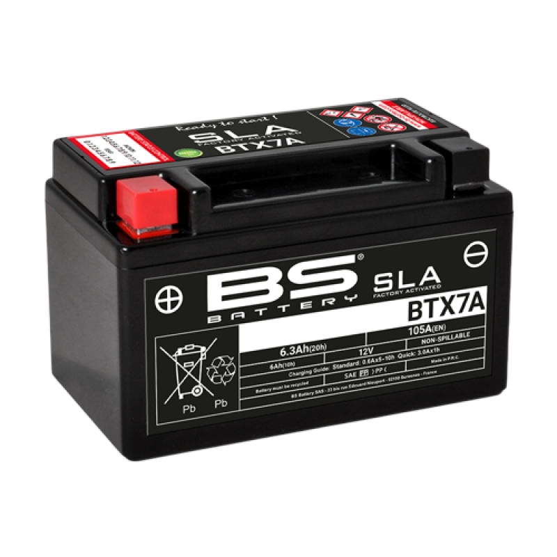 Bateria Bs Battery Btx7a Sla