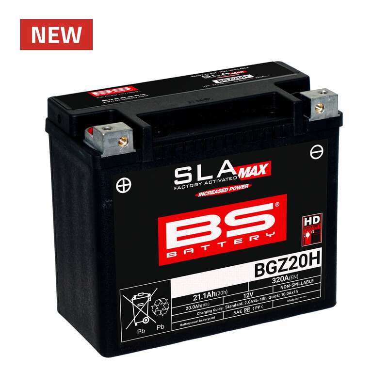 Bateria Bs Battery BGZ20H Sla