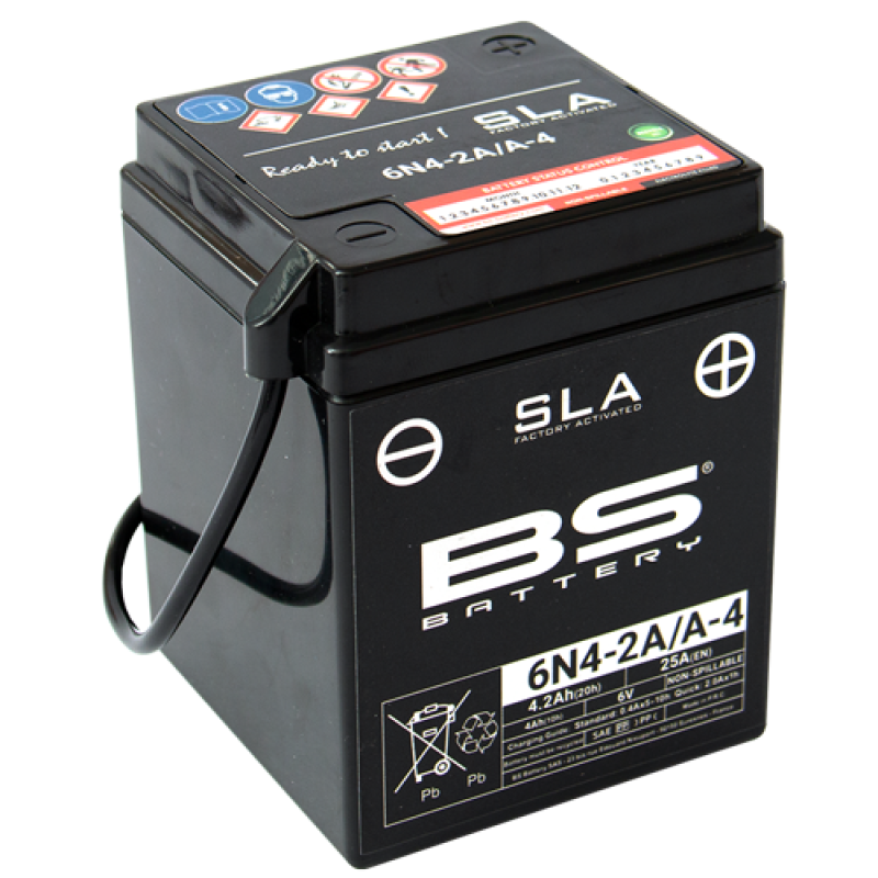 Bateria Bs Battery 6N4-2A/A-4 SLA