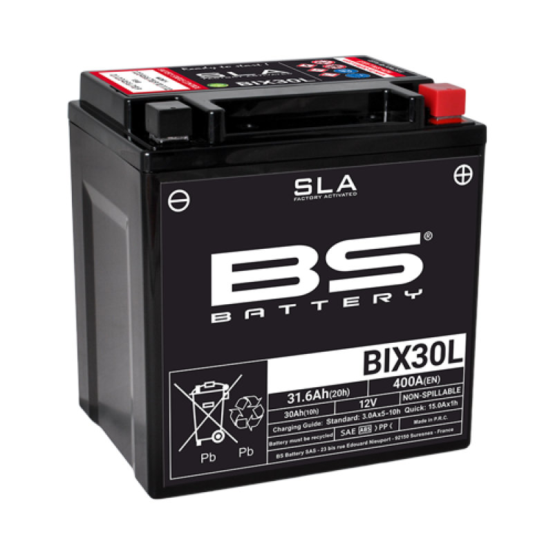 Bateria Bs Battery Bix30l Sla