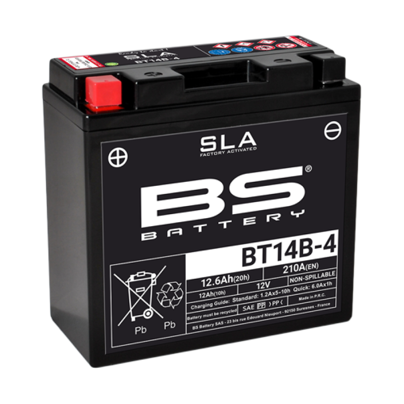 Bateria Bs battery BT14B-4 (fa) Sla