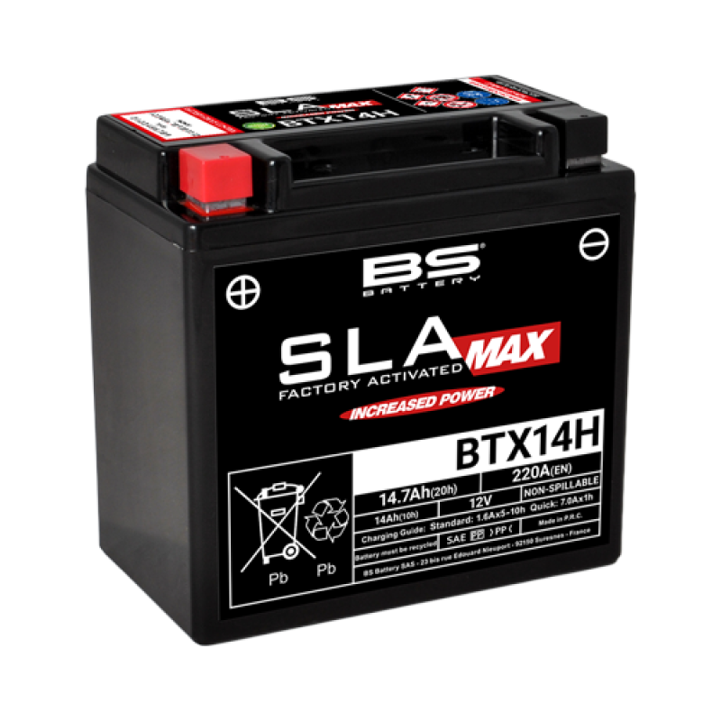 Bateria Bs Battery Btx14h Sla Max / Gyz16h