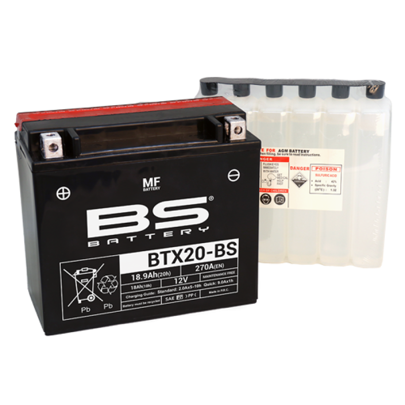 Bateria Bs Battery BTX20-BS