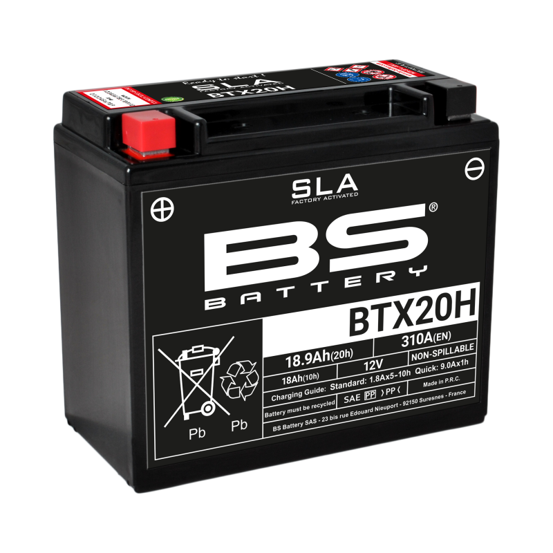 Bateria Bs Battery BTX20H Sla