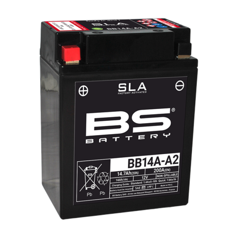 Bateria Bs Battery Bb14a-a2 Sla