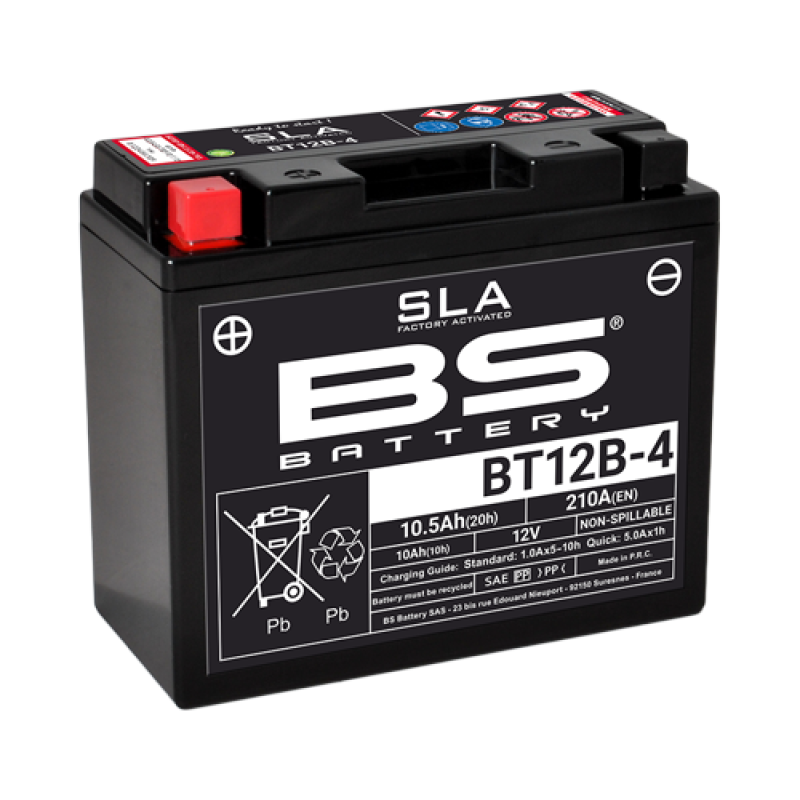 Bateria Bs Battery Bt12b-4 Sla