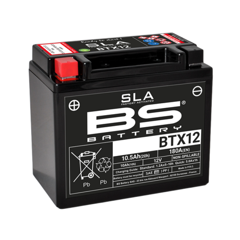 Bateria Bs Battery Btx12 Sla