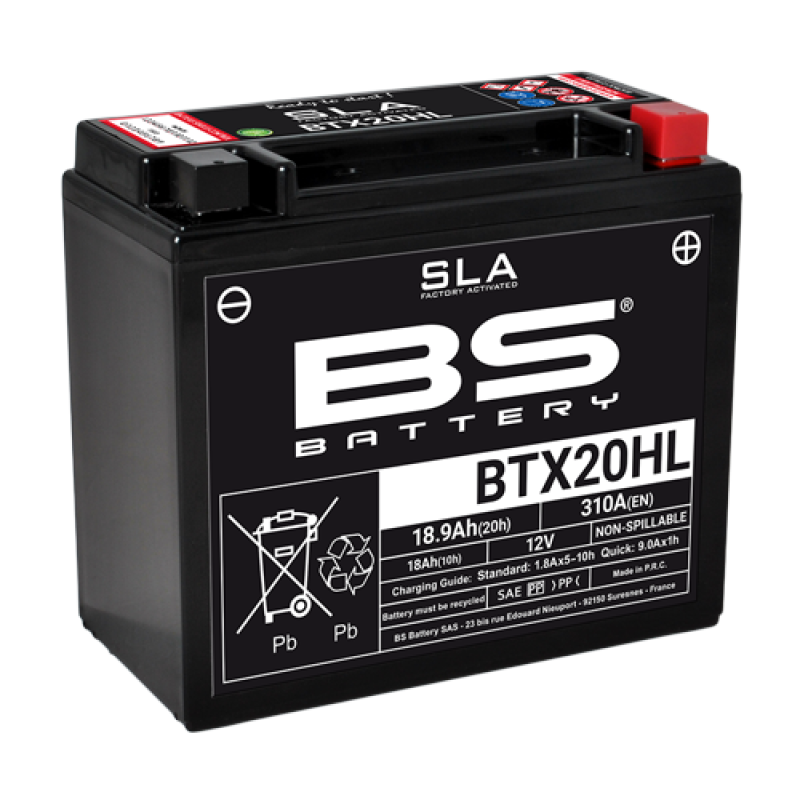 Bateria Bs Battery Btx20hl Sla