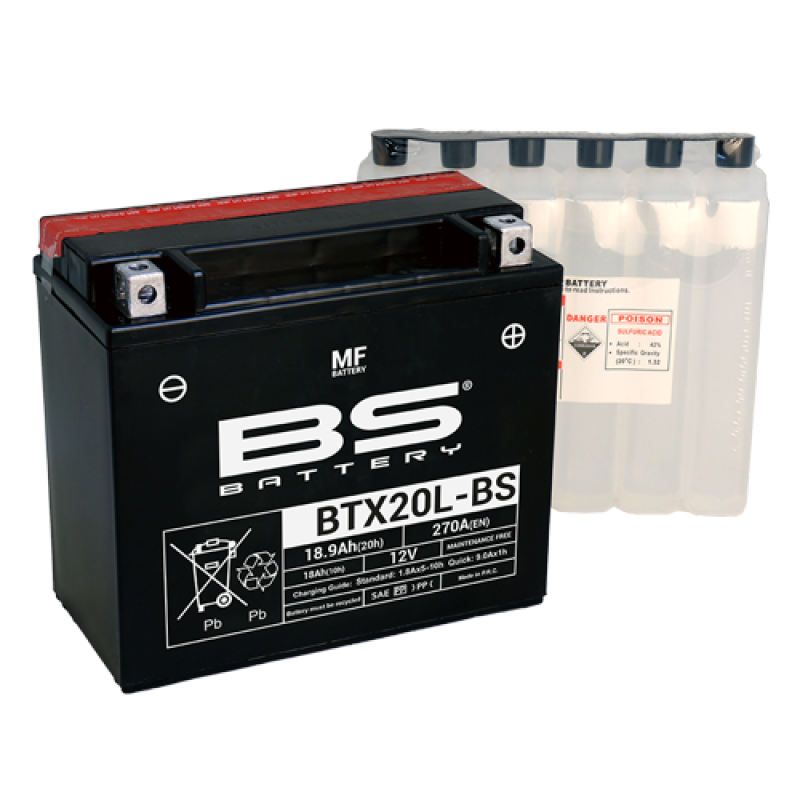 Bateria Bs Battery Btx20l-bs