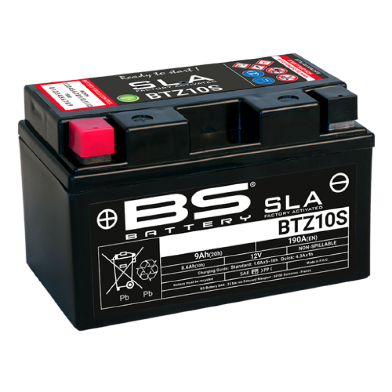 Bateria Bs Battery Btz10s Sla