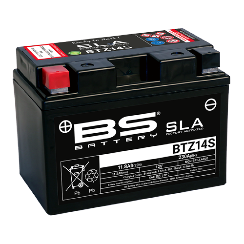 Bateria Bs Battery Btz14s Sla