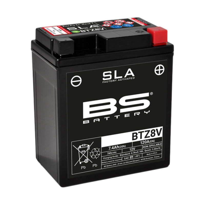 Bateria Bs Battery Btz8v Sla