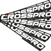 Autocolante Crosspro 190x20mm (10 Unidades)