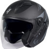 Capacete Jet RECON Cinza Mate Stormer