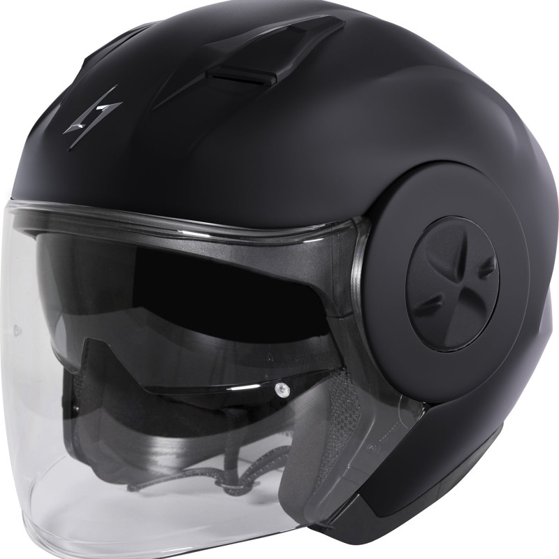 Capacete Jet TREND Preto Mate Stormer