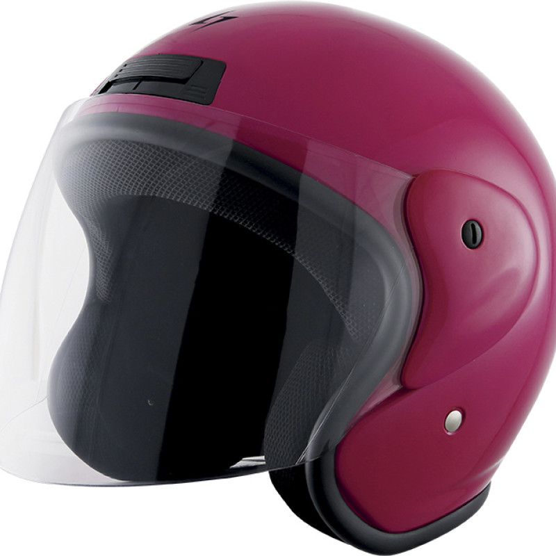 Capacete Jet SUN SOLID Fuchsia Stormer