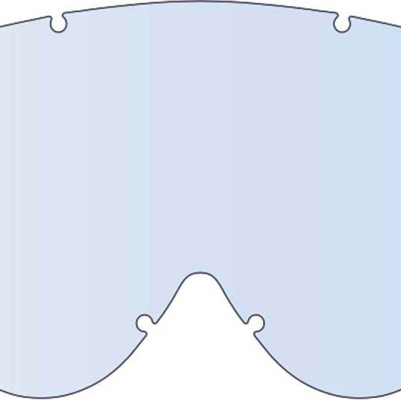 LENTE HZ "EVIDENCE" Transparente roll-off Hz Goggles