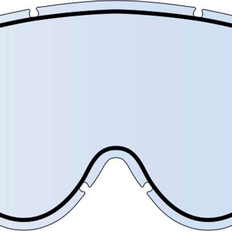 LENTE HZ "EVIDENCE" Dupla Transparente roll-off Hz Goggles