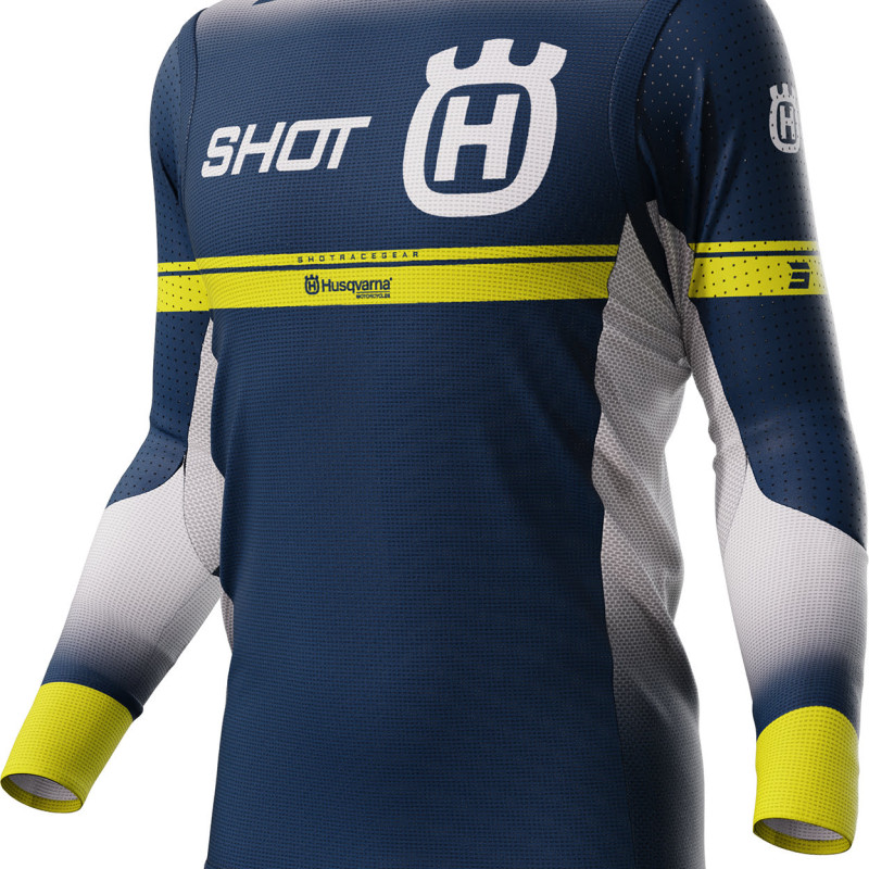 Camisola AEROLITE HUSQVARNA 2024 Azul Shot