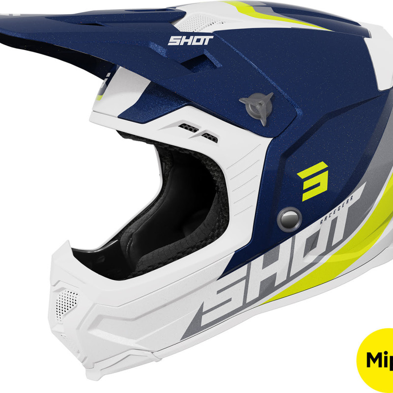 Capacete CORE CUSTOM Azul Pérola Shot