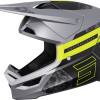 Capacete FURIOUS PATROL Cinza/Amarelo Neon Mate Shot