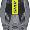 Capacete FURIOUS PATROL Cinza/Amarelo Neon Mate Shot