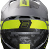 Capacete FURIOUS PATROL Cinza/Amarelo Neon Mate Shot