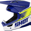 Capacete FURIOUS PEAK Azul/Amarelo Neon Brilhante Shot