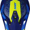 Capacete PULSE AIRFIT Azul/Amarelo Neon Brilhante Shot