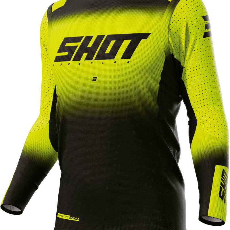 Camisola AEROLITE ULTIMA Amarela Neon Shot