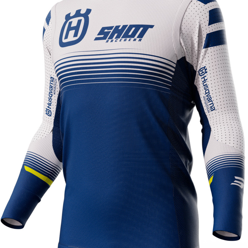 Camisola AEROLITE HUSQVARNA 2023 Azul Shot