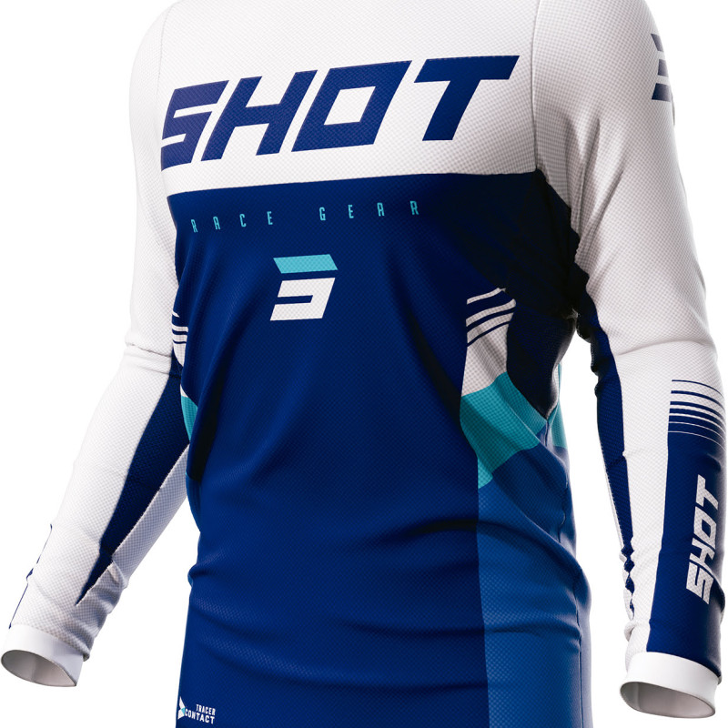 Camisola CONTACT TRACER Azul Shot