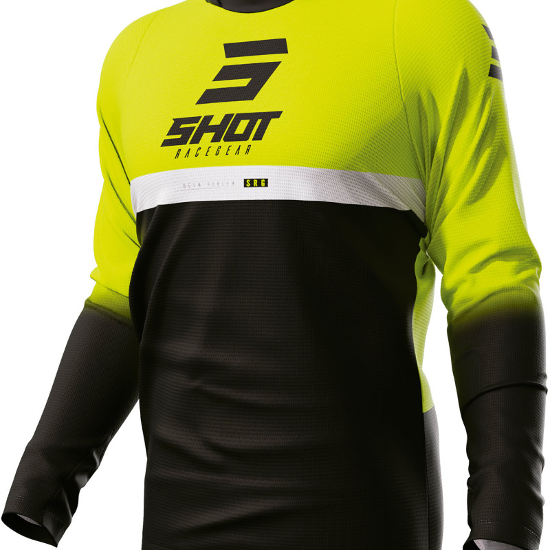 Camisola DEVO REFLEX Amarela Neon Shot