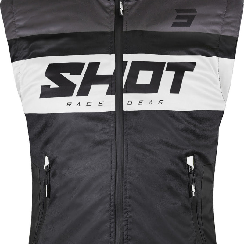 Casaco S/Mangas BODYWARMER LITE 3.0 Preto/Branco Shot