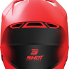 Capacete RACE RAW Vermelho Mate Shot