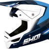 Capacete RACE TRACER Azul Brilho Shot