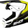 Capacete RACE TRACER Amarelo Neon Brilho Shot