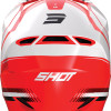 Capacete RACE TRACER Vermelho Brilho Shot