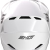 Capacete FURIOUS SOLID Branco Brilhante Shot