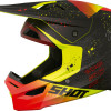 Capacete FURIOUS MATRIX Vermelho Mate Shot