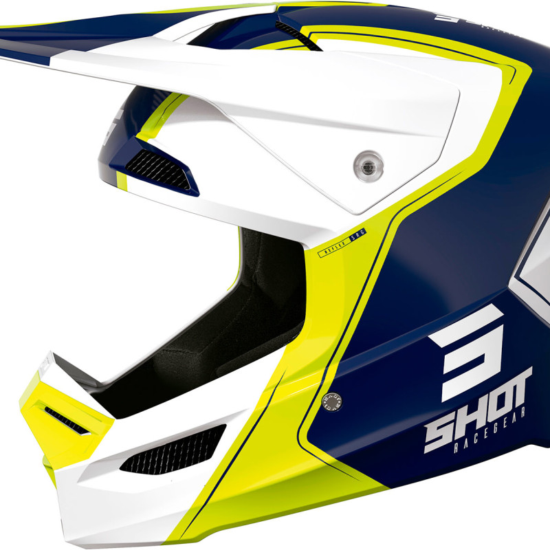 Capacete FURIOUS REFLEX Azul Brilho Shot