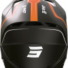 Capacete FURIOUS REFLEX Laranja Mate Shot