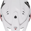 Capacete JUMP TRICKS Branco/Vermelho Brilhante Shot