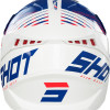 Capacete LITE FURY Shot Azul Marinho / Vermelho