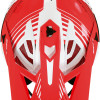 Capacete LITE FURY Branco/Vermelho Shot