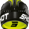 Capacete LITE PRISM Preto/Amarelo Neon Mate Shot