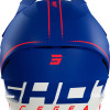 Capacete FURIOUS RAW 3.0 Shot Azul Marinho / Vermelho Mate