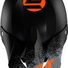 Capacete FURIOUS ROLL Shot Preto / Laranja Mate