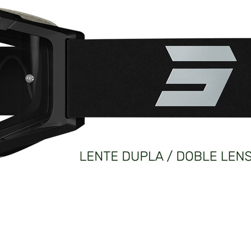 Oculos IRIS 2.0 TECH Preto Mate (Lente Dupla) Shot