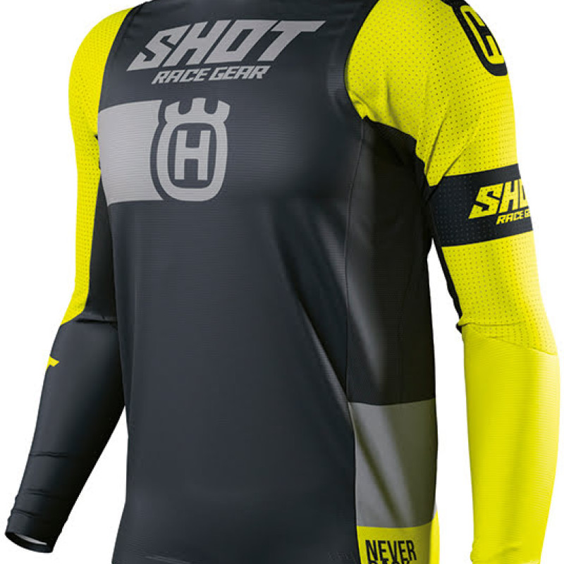 Camisola AEROLITE HUSQVARNA Cinza escuro Shot